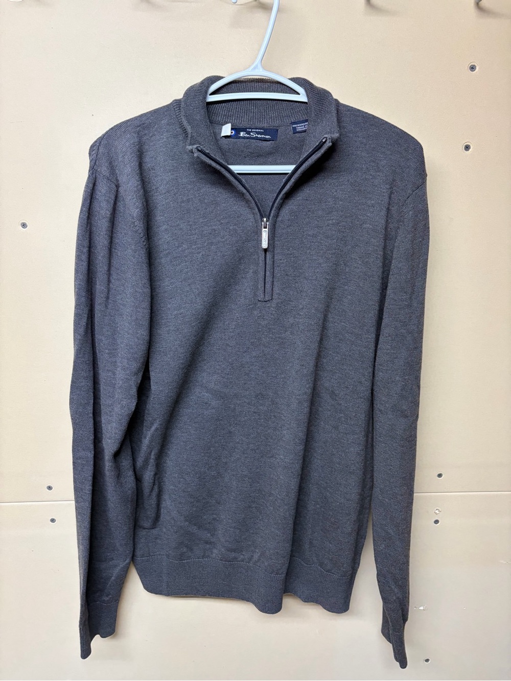 2/$30⚡️- SWEATER | Men’s Ben Sherman Quarter zip sweater size medium